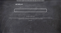 Desktop Screenshot of get-hack.com