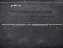 Tablet Screenshot of get-hack.com